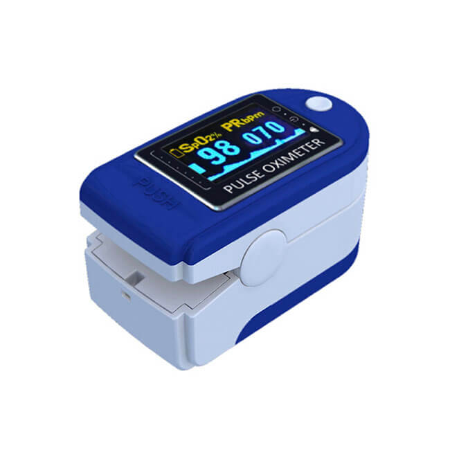 Tragbares Fingerspitzen-Impulsoximeter mit LED-Anzeigen